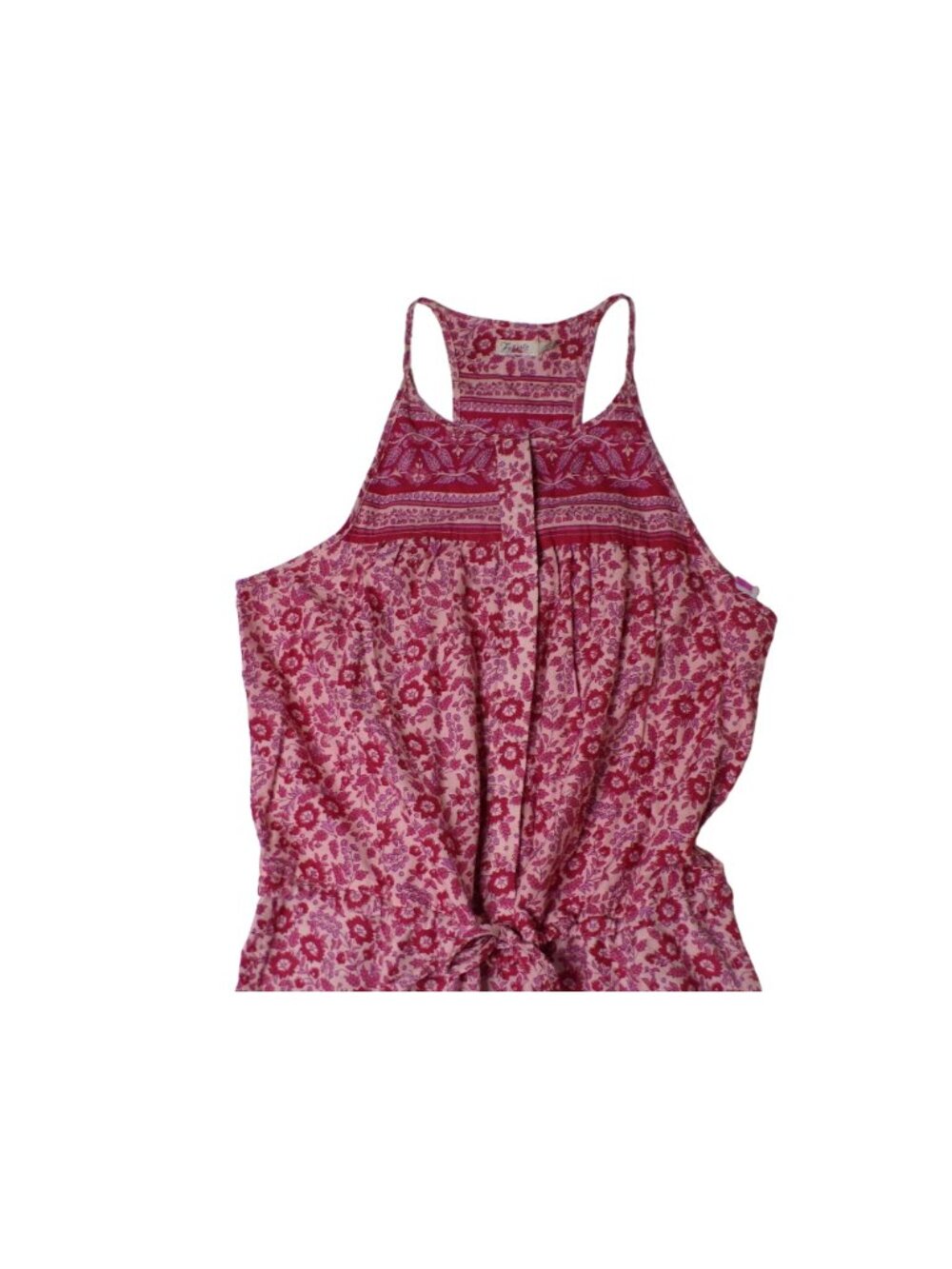🆕FAHERTY Adella Jumpsuit Floral Cotton Small - Picture 7 of 11